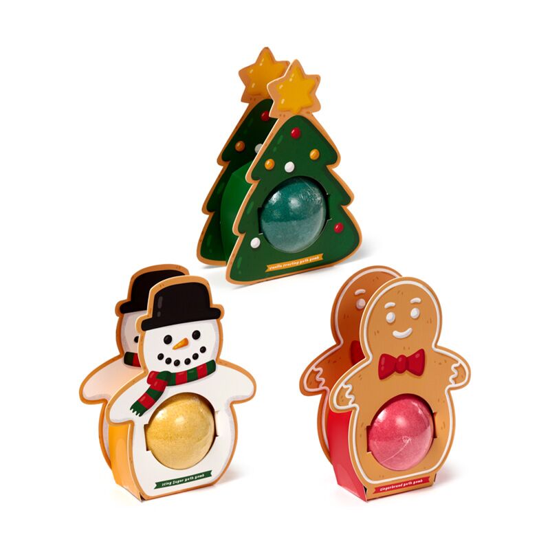 Kerstmis gingerbread baker street bruisballen gift box
