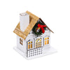 Winter wonderland kerstmis krans huis led decoratie