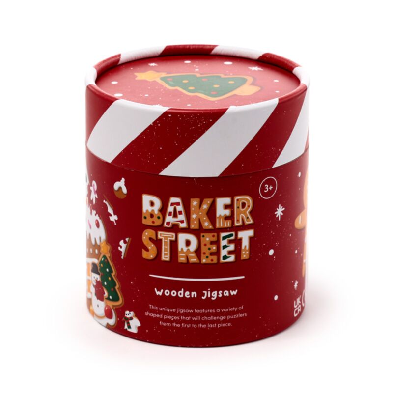 Kerstmis gemberbrood baker street 130st legpuzzel