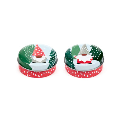Kersmis gnoom jolly gonk lipbalsem in blik
