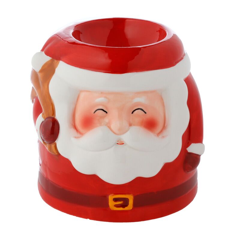 Kerstman-vormige kerstmis keramiek geurbrander