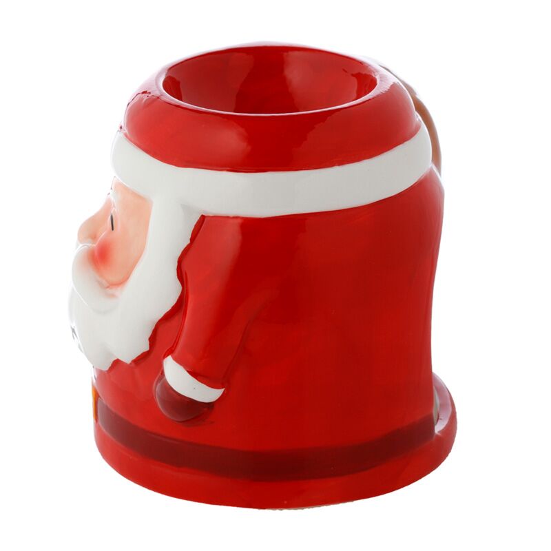 Kerstman-vormige kerstmis keramiek geurbrander