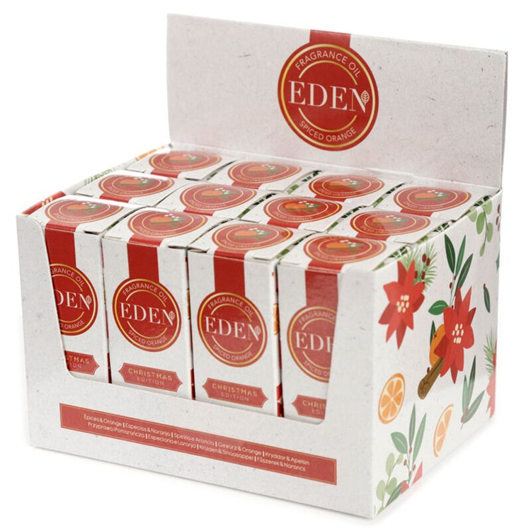 Kerstmis eden geurolie 10ml - bloemig sinaasappel