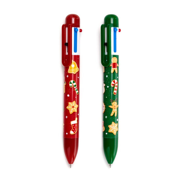 Kerstmis baker street meerkleurige pen (6 kleuren)