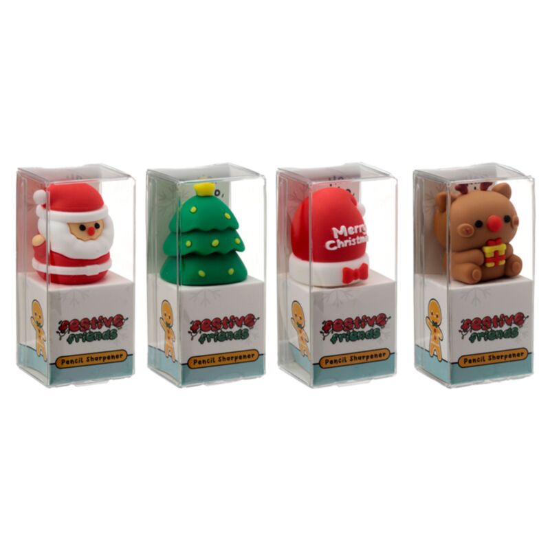 Feestelijke kerstmis potlood slijper