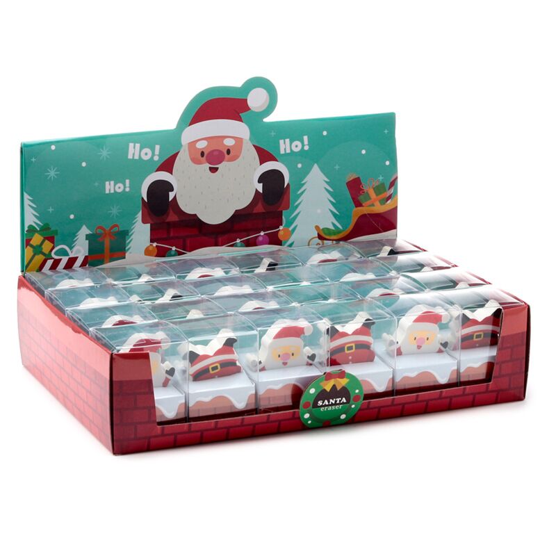 Kerstfiguurtjes gum mini doosje