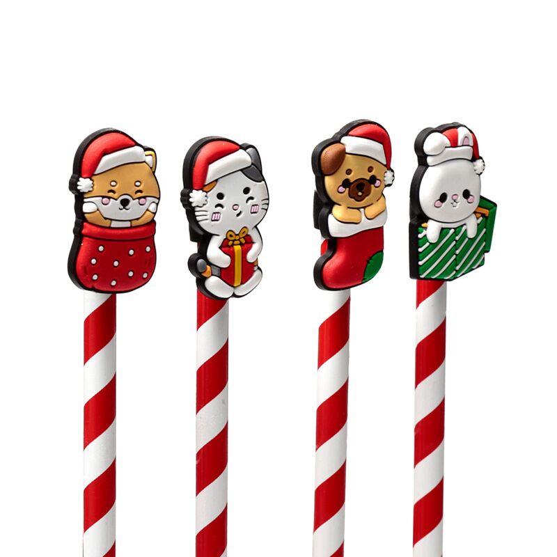 Kerstmis adoramals - pvc top potlood