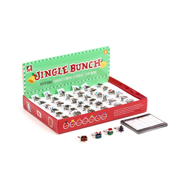 Jingle kerstmis moodring