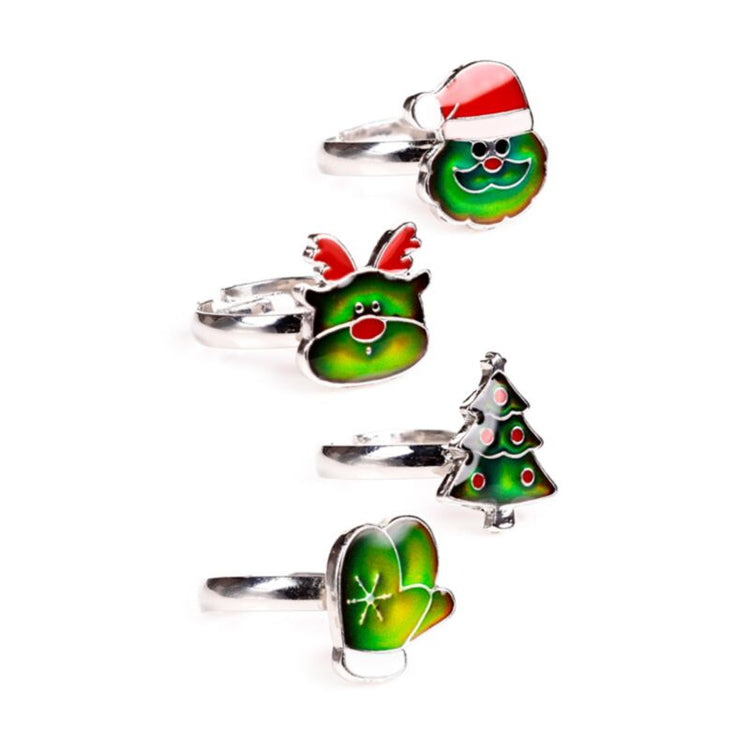 Jingle kerstmis moodring