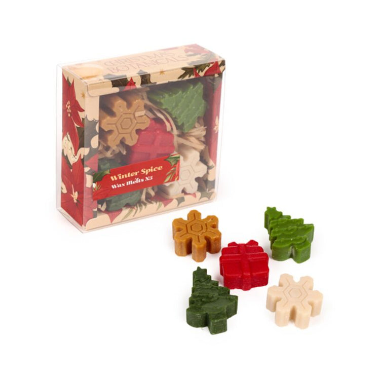 Winterkruiden christmas botanicals set 5 waxmelts