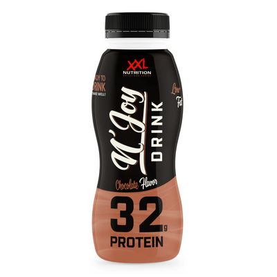 Xxl nutrition n'joy protein drink chocolade pet flesje (6x 310ml)