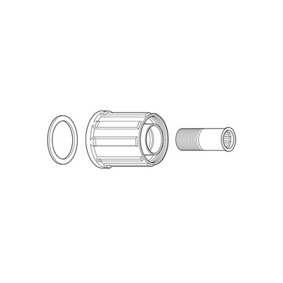 Shimano benelux b.v. shimano y3te98040 cassettebody 8 9 10-sp fh-rm35
