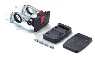 Qt cycle tech e-bike qfix bevestiging voor stuurtas mand 120mm 2007359