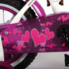 Volare Heart Cruiser Kinderfiets - Meisjes - 12 inch - Wit Paars