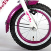 Volare Heart Cruiser Kinderfiets - Meisjes - 12 inch - Wit Paars