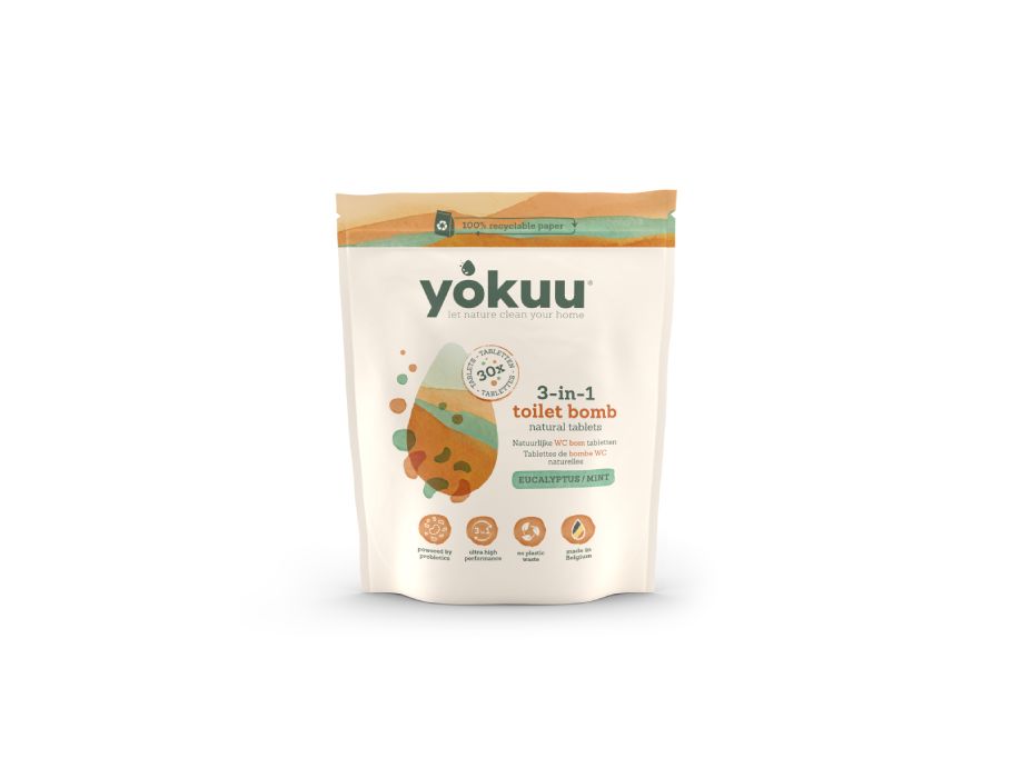 Yokuu Toilet Bomb WC tabletten 3-in-1 30 stuks