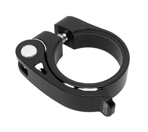 Ursus zadelpenklem ø38.1 mm aluminium - zwart