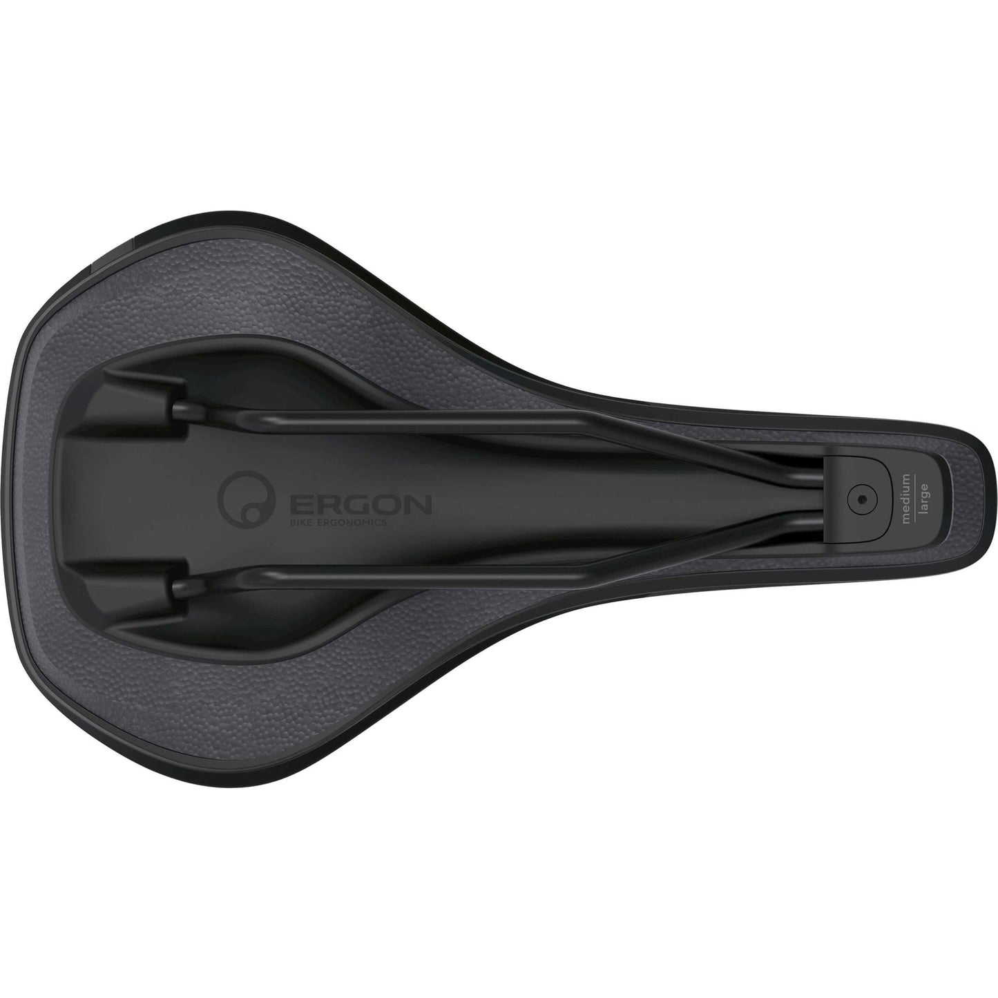 Ergon zadel SMC Core dames S M black grey