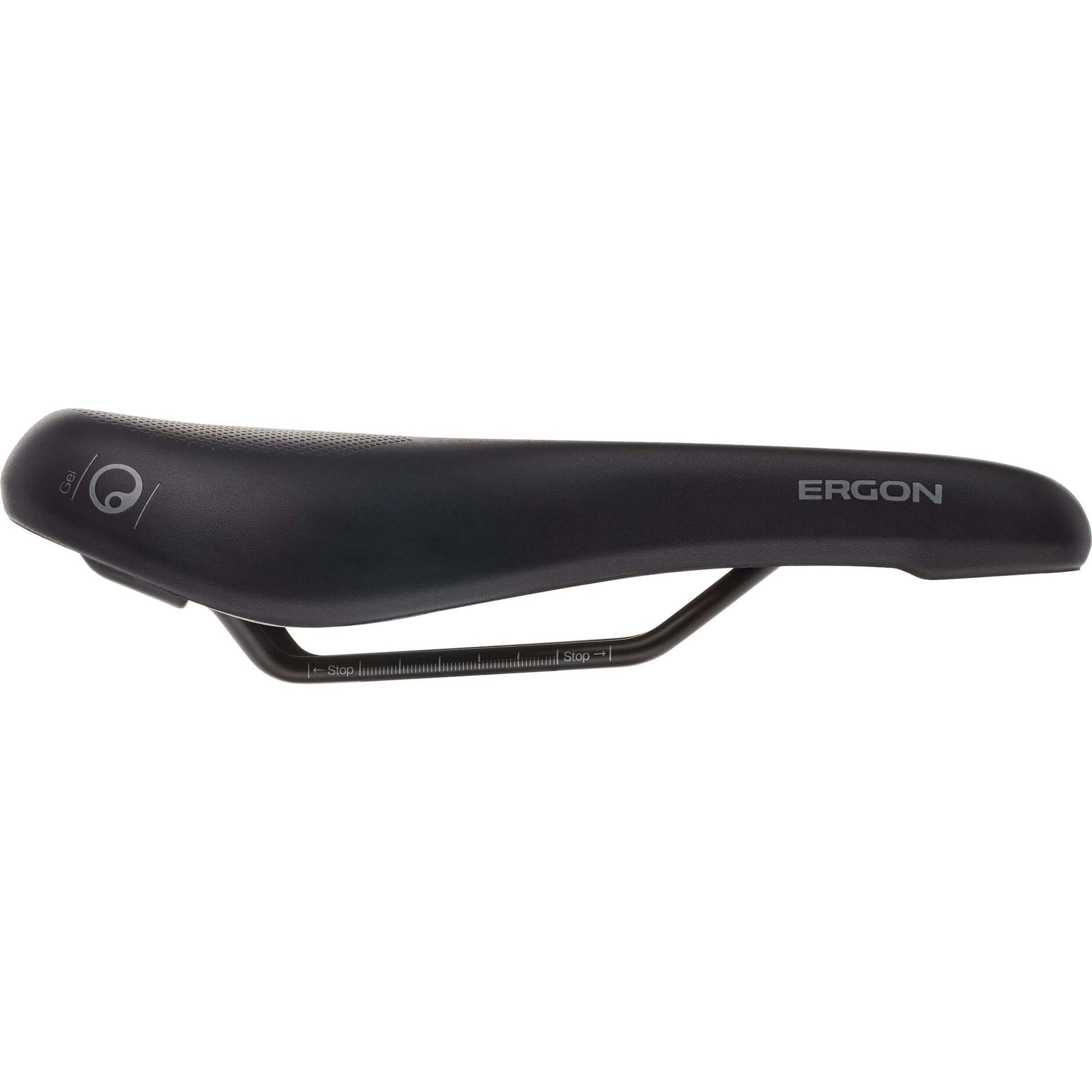 Ergon zadel ST gel dames S M zwart