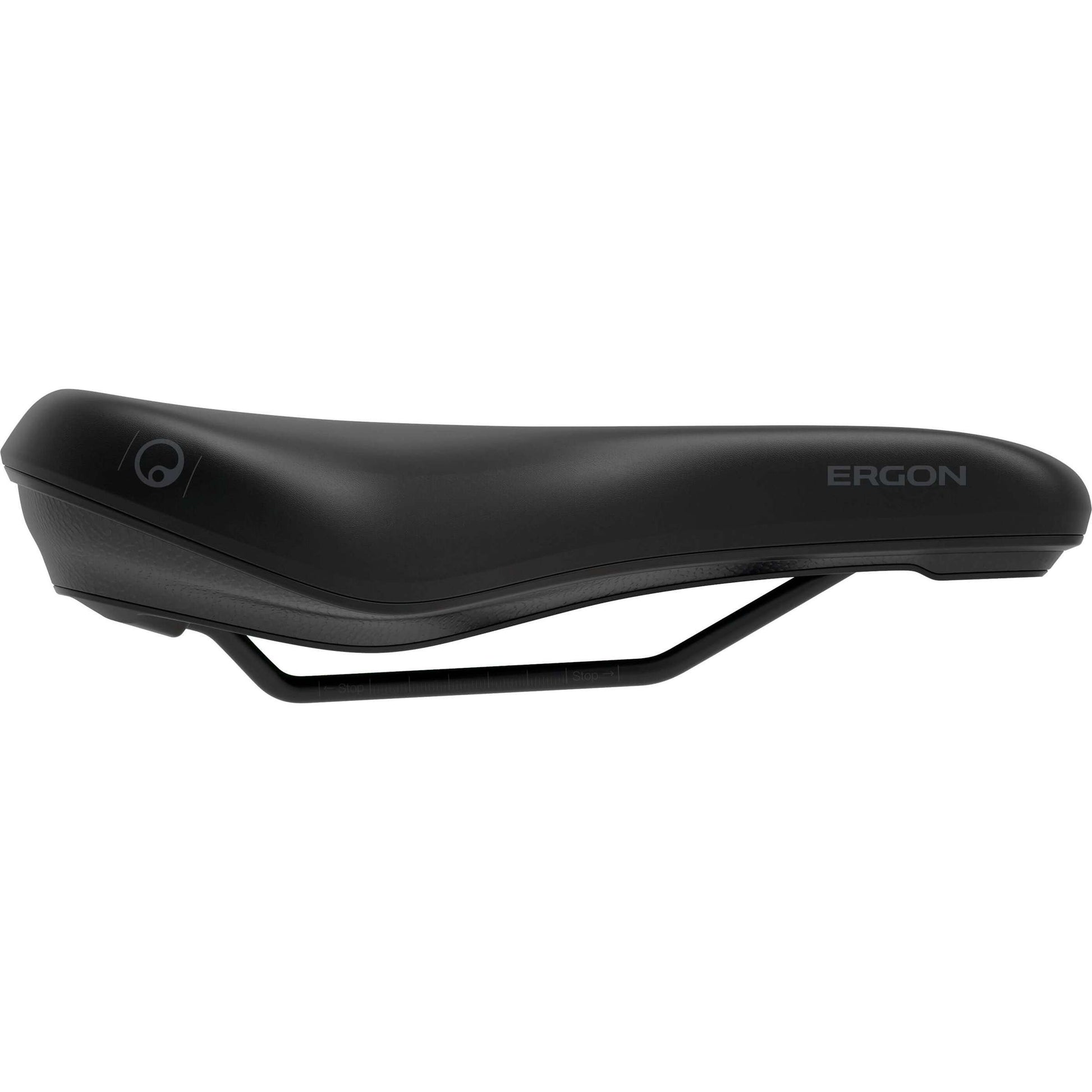 Ergon zadel SC Core dames S M zwart