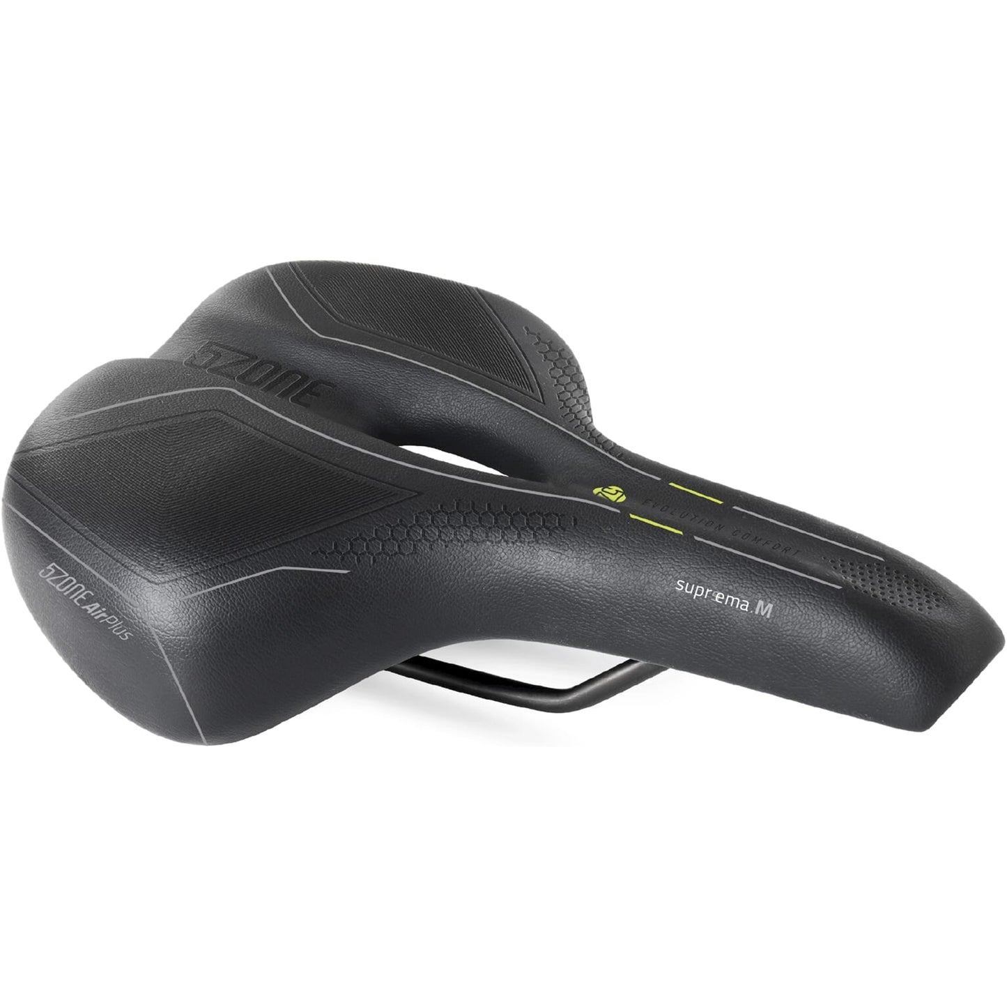 Selle Bassano zadel Suprema 5zone EL heren zwart