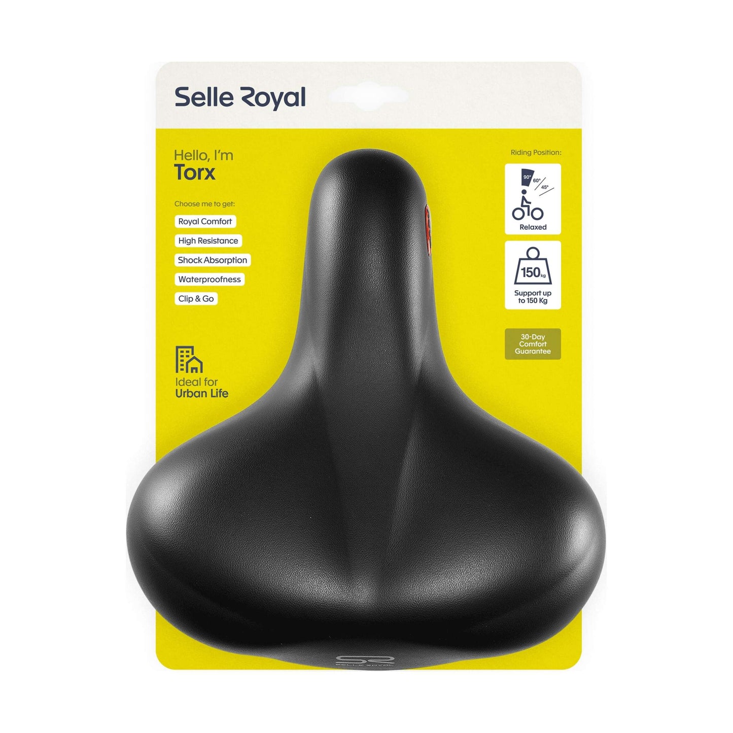 Zadel Sr Premium Torx Relaxed Unisex Zwart