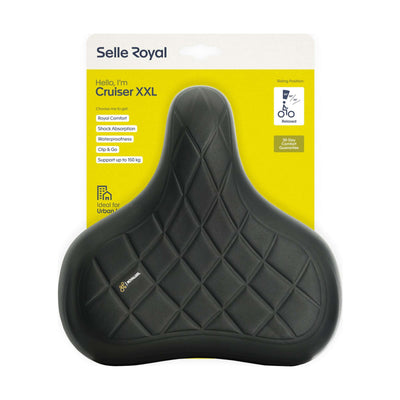 Selle royal zadel cruiser relaxed xxl uni zwart