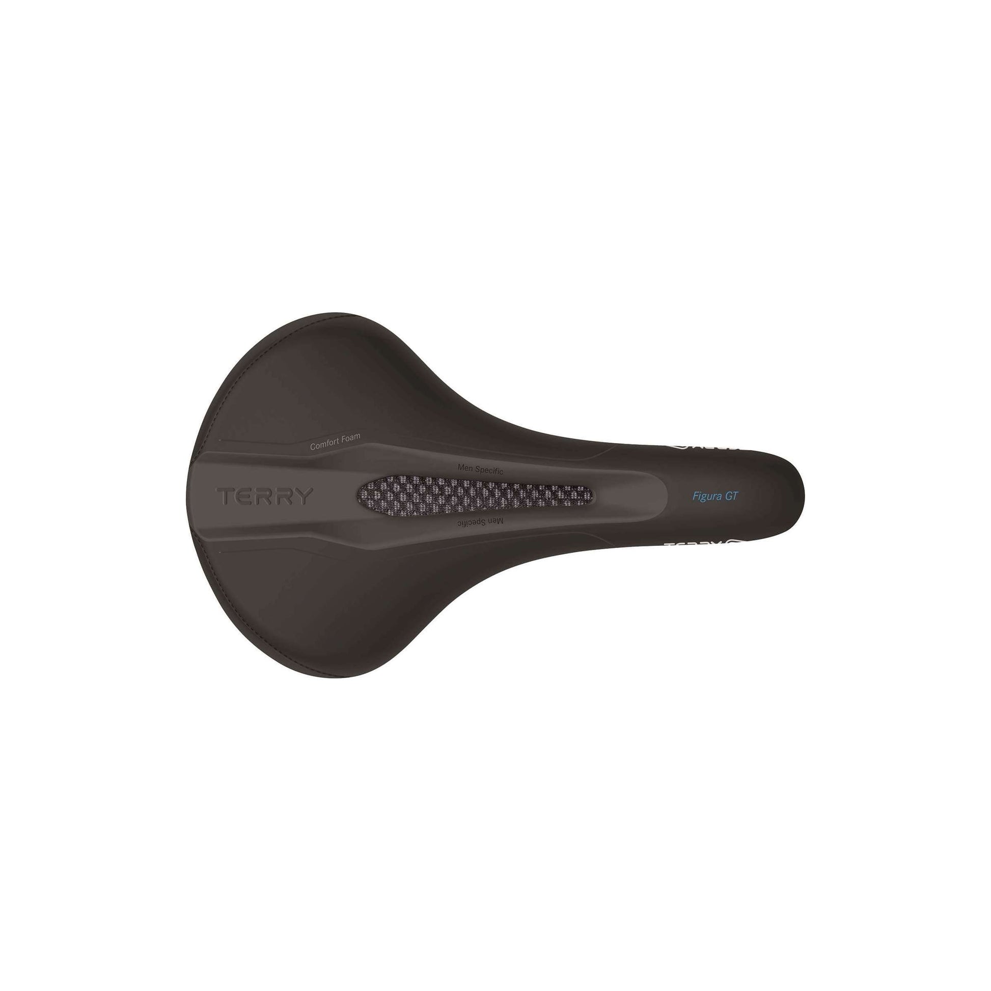 Terry zadel Figura GT heren zwart