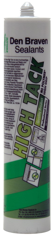 Den braven zwaluw high tack 290ml wit - 11184100