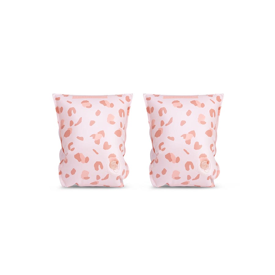 Leopard | oudroze zwembandjes 2-6 jaar
