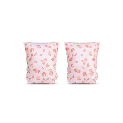 Leopard | oudroze zwembandjes 2-6 jaar