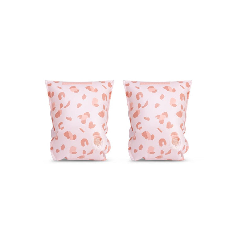 Leopard | oudroze zwembandjes 2-6 jaar