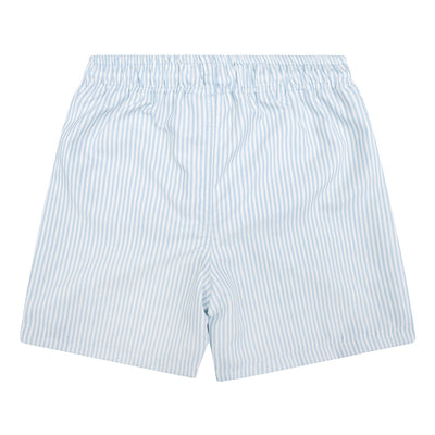 Blue stripes | blauw witte uv zwembroek jongens mannen