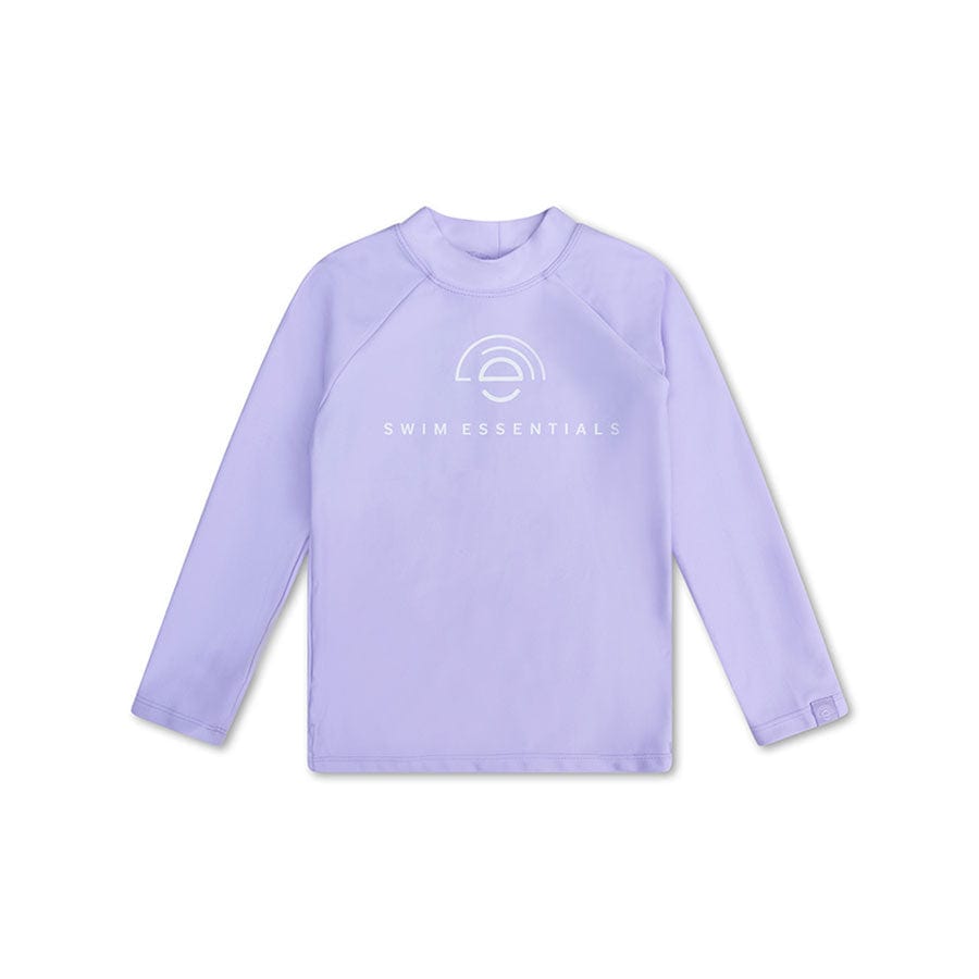Pure tones | lila uv zwemshirt met lange mouwen