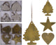 Home styling hangdeco aluminium set 4st