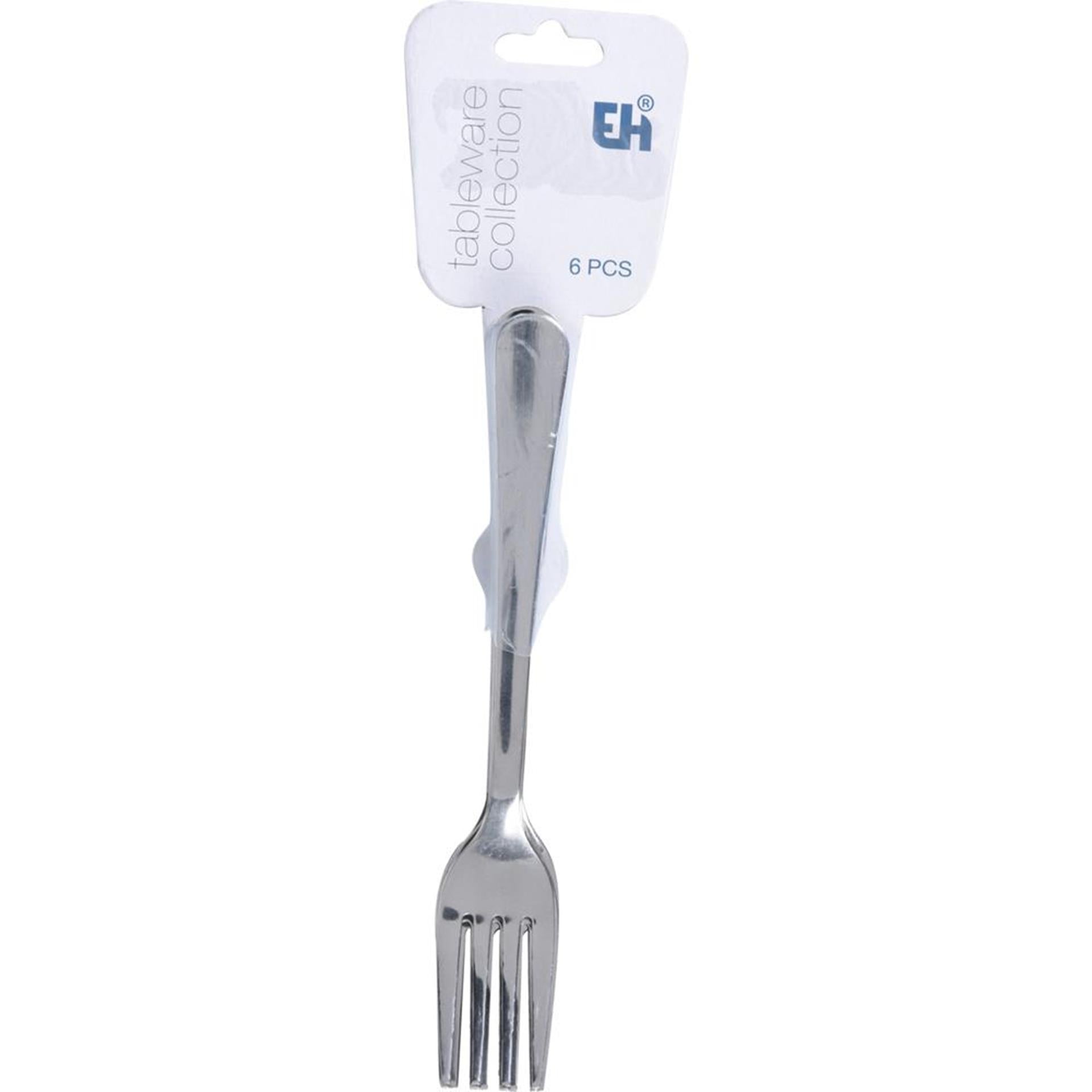 Excellent houseware gebaksvorkjes rvs set a 6 stuks 14cm