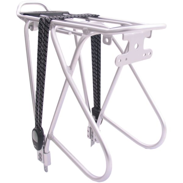 bagagedrager 26-28 inch aluminium zilver