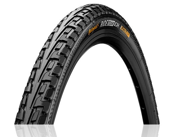 Continental buitenband ride tour 47-305 (16x1.75) zwart reflectie