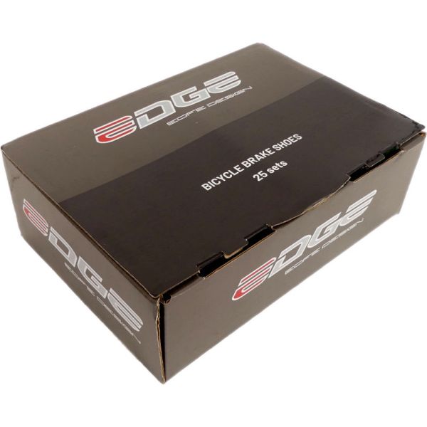 Edge remblokset v-brake 72mm - (werkplaatsdoos = 25 sets)