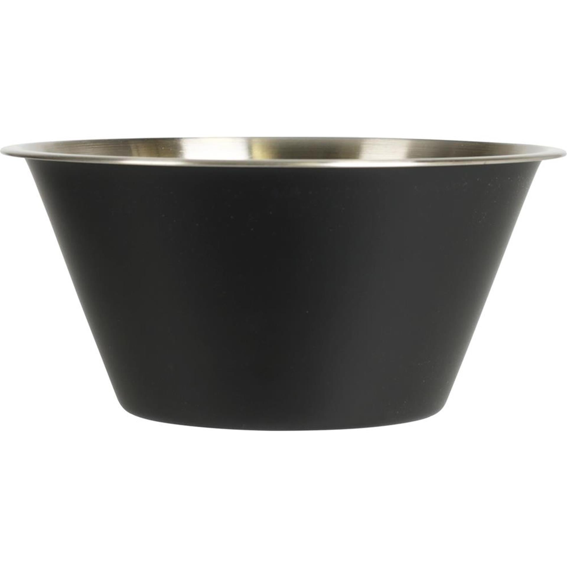 Excellent houseware mengkom rvs 950ml met zwart