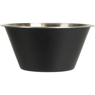 Excellent houseware schaal rvs 1950ml zwart