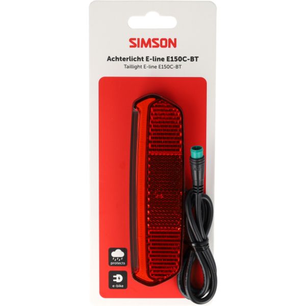 Simson achterlicht aurora e-line e150c-bt