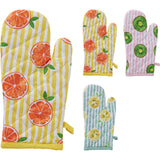 Home styling ovenhandschoen 32x16cm 3 assorti - afbeelding 1