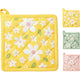 Home styling pannenlap 20x20cm 3 assorti