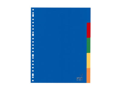 Kangaro tabbladen a4 23 rings kunststof