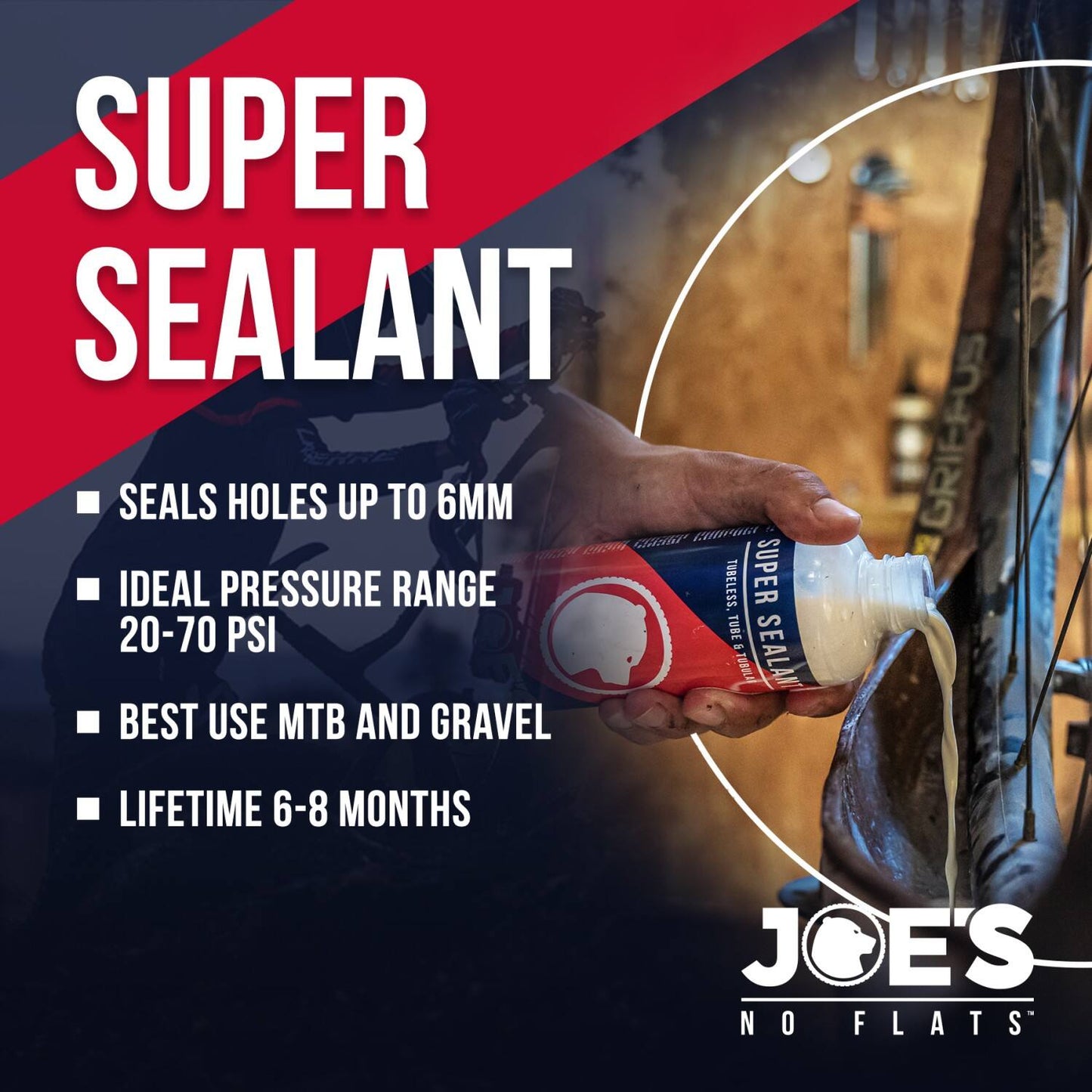 Joe's no flats Super sealant 5l jerrycan