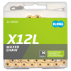 Kmc x12l tin gold chain 12 compartments 126gl wax