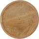 Home styling onderbord mango hout ø28cm naturel