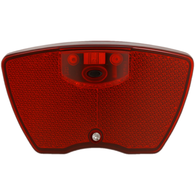 Edge dragerachterlicht city - 3 leds -80mm- inclusief batterijen (op kaart)