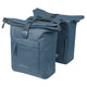 Basil b.v. dubbele fietstas basil brooklyn mik 41l 14 x 30 x 37 cm - blauw